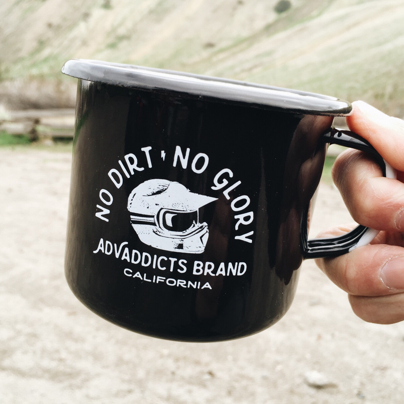 ADV ADDICTS Enamel Camp Mug