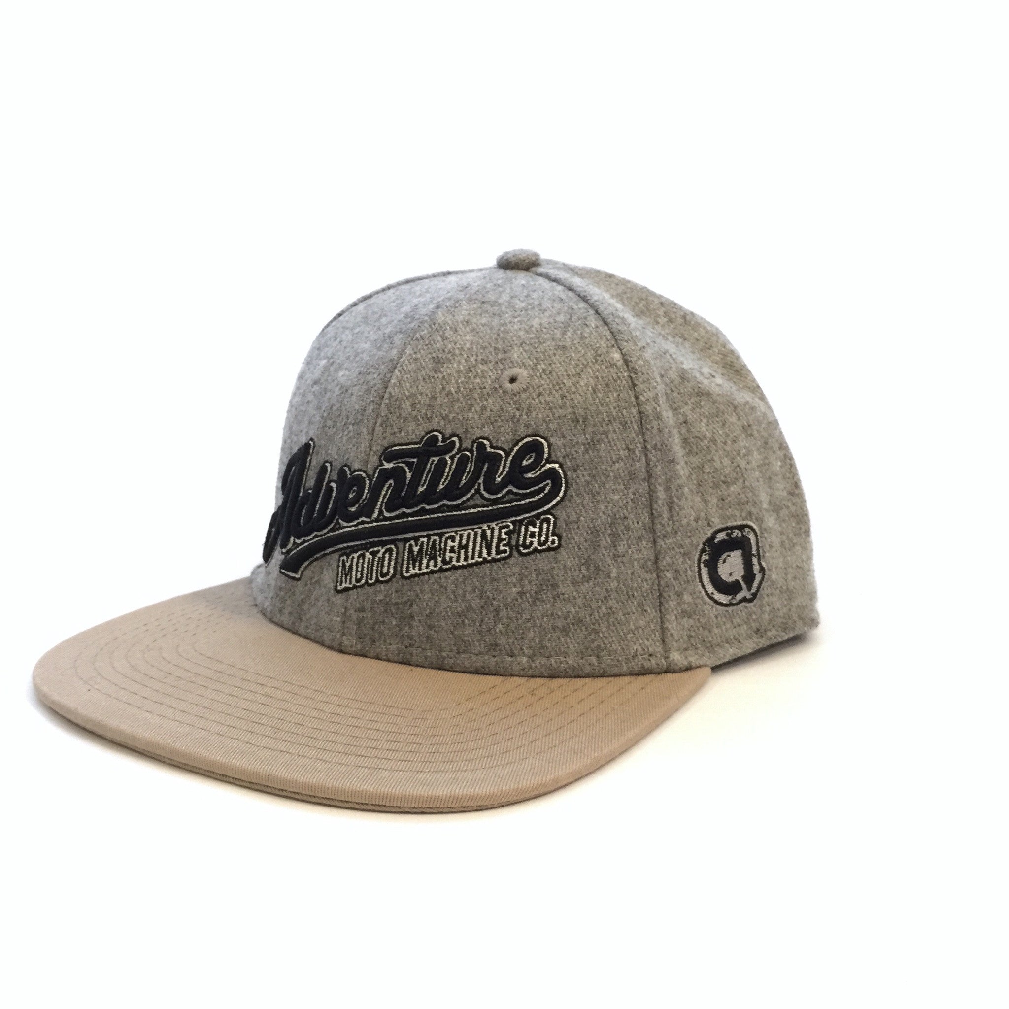 RAMBLE SNAP BACK - Heather Grey/Khaki
