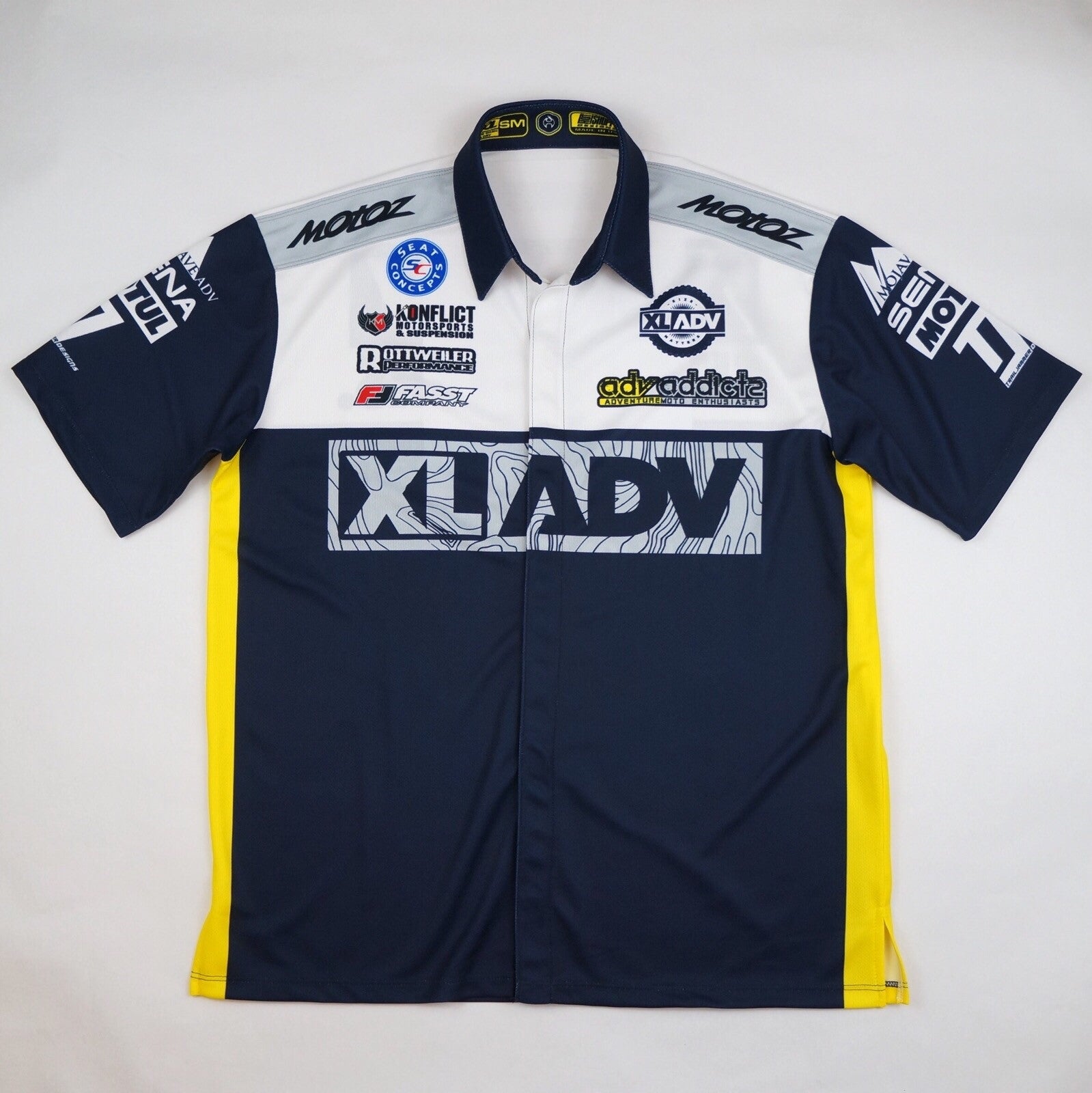 XLADV ADV ADDICTS FACTORY RACING CREW SHIRT