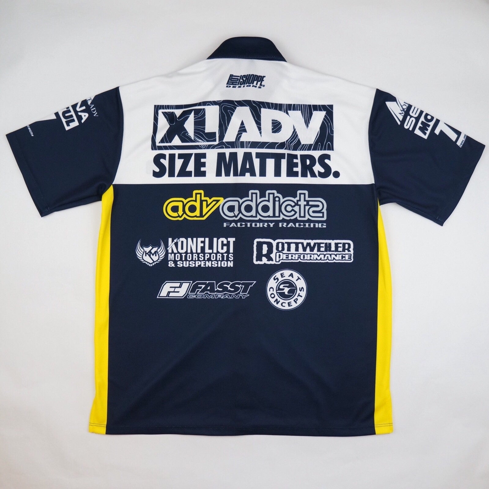 XLADV ADV ADDICTS FACTORY RACING CREW SHIRT